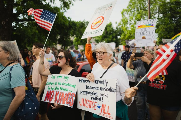 Birmingham crowd joins ‘No Kings’ marchers: ‘They’re treating immigrants as garbage’